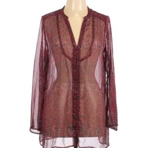 Converse One Star Sheer Blouse